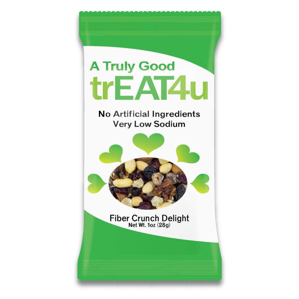 Fiber Crunch Delight trEAT4u, 1oz, 120-count