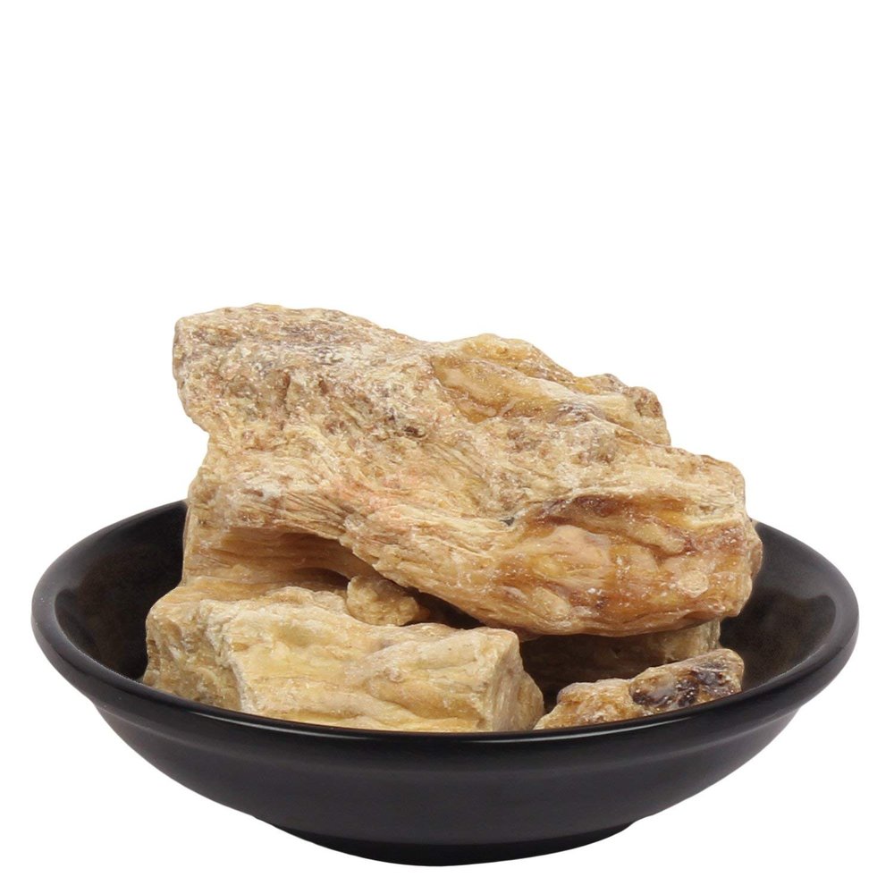 100% Natural JadiBooti Damar Batu Sal Resin Benzoin Resin Jhuna from Tribal Orissa Raal Pili - Shorea Robusta (160 GM)