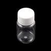12PCS 30ML 1OZ Transparent Empty Plastic Bottles with White Screw Cap Solid Powder Capsules Pill Tablet Holder Storage Box Refillable Portable Durable Container Jar Pot for Travel Daily Life view 4