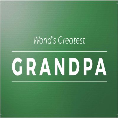 Medical Walker Banners: World's Greatest Grandpa - 24 (Standard - 17"x10")