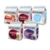Tassimo Coffee Selection - Kenco Americano/Costa Americano/Costa Latte/Cadbury's Hot Chocolate/Milk Creamer - 5 Packs (48 Servings) view 1
