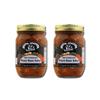 Amish Wedding Kettle Cooked Salsa, Thick and Chunky Pack of 2 14.5 ounce Jars, Black Bean view 1