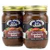 Amish Wedding Kettle Cooked Salsa, Thick and Chunky Pack of 2 14.5 ounce Jars, Cranberry view 1