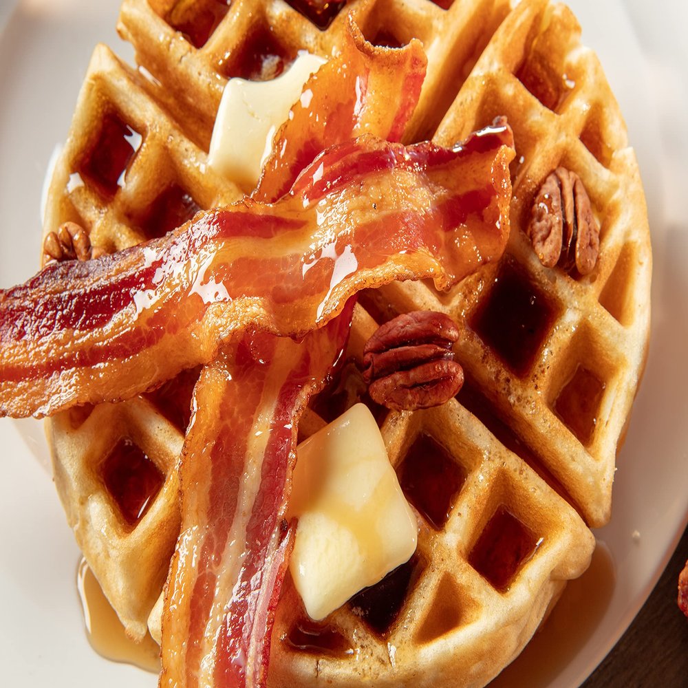 Burgers' Smokehouse Dry Cured Country Bacon (Applewood Smoked, 8 One Pound Packages)