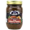 Amish Wedding Kettle Cooked Salsa, Thick and Chunky Pack of 2 14.5 ounce Jars, Hot Cherry view 2
