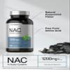 Horbach NAC Supplement N-Acetyl Cysteine 1200mg | 250 Powder Capsules | for Women and Men | with Natural Peppermint | Non-GMO, Gluten Free view 3