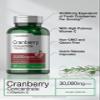 Horbach Cranberry Concentrate Extract Pills + Vitamin C | 120 Capsules | Supplement for Women and Men | Triple Strength Ultimate Potency Formula | Non-GMO and Gluten Free view 4
