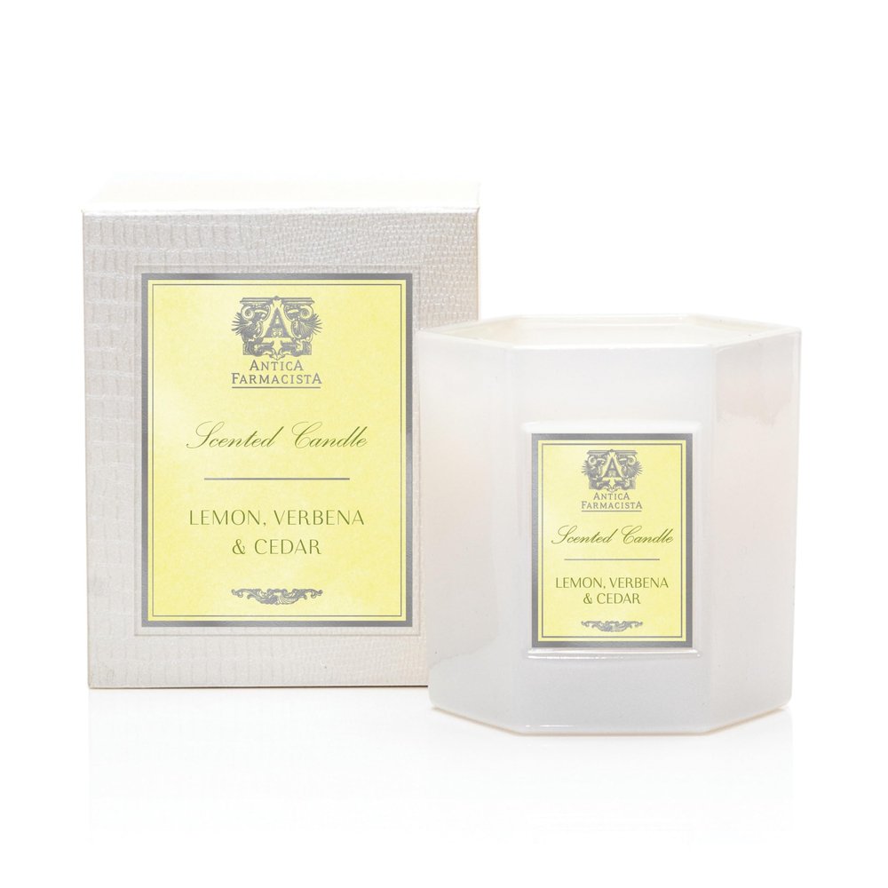 Antica Farmacista Three-Wick Candle - Decorative Home Candle - Long-Lasting & Premium Scented - Luxury Gift - Lemon, Verbena & Cedar, 9 oz