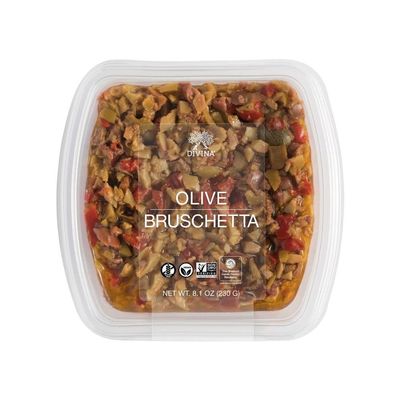 Divina, Bruschetta Olive Deli Cup, 7.8 Ounce