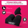 PhysicalMind Institute Parasetter MINIs Foam Roller for Foot and Heel Pain Relief, Relieve Planter Fasciitis Patented Foot and Arch Massager Tool view 2