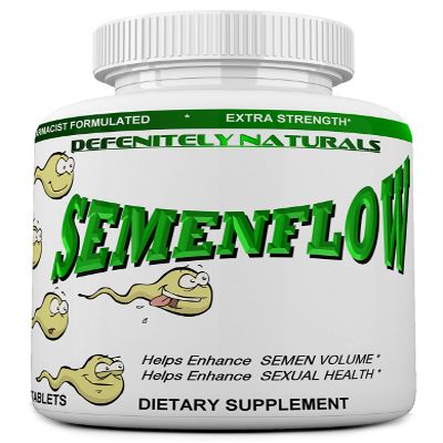 DEFENITELY NATURALS SEMENFLOW Extra Helps Increase Count and Fertility. Supplement Pills.