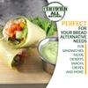 All Natural, SHELF STABLE, Paleo, Gluten Free, Vegan Non-GMO, Raw Veggie NUCO Coconut Cassava Wraps. Crafted with Fresh Cassava, Milder Coconut flavor, Low Carb and Yeast Free 5 Count view 4