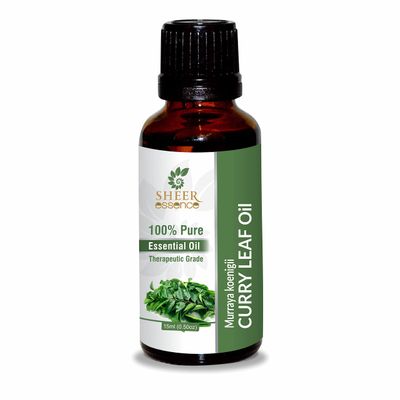 Curry Leaf Oil (Murraya Koenigii) Essential Oil 100% Pure Natural Undiluted Uncut Therapeutic Grade Oil 16.90 Fl.OZ