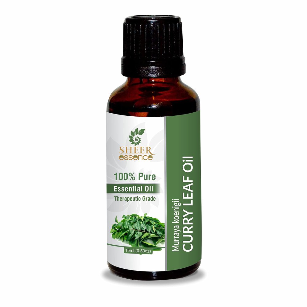 Curry Leaf Oil (Murraya Koenigii) Essential Oil 100% Pure Natural Undiluted Uncut Therapeutic Grade Oil 8.45 Fl.OZ