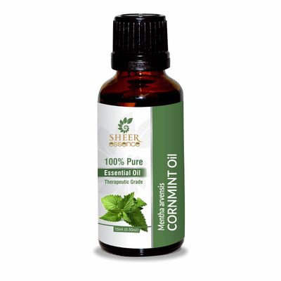 Cornmint Oil (Mentha Arvensis) Essential Oil 100% Pure Natural Undiluted Uncut Therapeutic Grade Oil 16.90 Fl.OZ