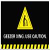 Medical Walker Banners: Geezer Crossing - 73 (Standard - 17"x10") view 1