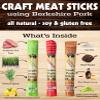 Big Fork Craft Pork Snack Sticks Variety Pack  3 Flavors to Try (Original, Maple & Pepper, Thai Green Curry) | Small-Batch Meat Sticks | Keto, Paleo, High-Protein | Made in USA | 3 Count view 4