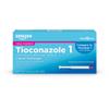 Amazon Basic Care Tioconazole Ointment 6.5 Percent, 1-Dose Yeast Infection Treatment For Women, Fast Acting Relief, Pre-Filled Applicator, Odorless Formula, 0.16 ounce (Pack of 1) view 1