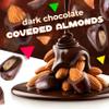 Dark Chocolate Covered Almonds | 2 Lb Bulk Bag | Roasted Chocolate Covered Nuts | Crunchy Office Candy Snack | Gourmet Party Favor & Gift Basket Filler view 4