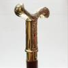 Antique Royal Victorian Silver Brass Wooden Walking Cane Stick Style Handmade view 3