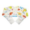 Edenswear Zinc-Infused Flip Mitten Sleeves for Kids with Eczema - Wet Wrap Therapy (9 Months, Dinosaur) view 1
