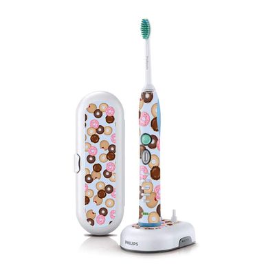 MightySkins Skin Compatible with Philips Sonicare 7 Series FlexCare+ Rechargeable - Donut Binge | Protective, Durable, and Unique Vinyl Cover | Easy to Apply, Remove | Made in The USA