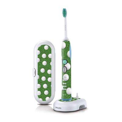 MightySkins Skin Compatible with Philips Sonicare 7 Series FlexCare+ Rechargeable - Golf | Protective, Durable, and Unique Vinyl wrap Cover | Easy to Apply, Remove | Made in The USA
