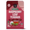 FGO Organic Red Raspberry Leaf Tea Bags, 100 Eco-Conscious Tea Bags, Caffeine Free, Imported from Germany, Reseable Bag, Packaging May Vary (Pack of 1) view 1