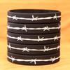 100 XL BARBED WIRE Thin Gray Line Wristbands Correctional Officers Support view 2