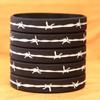 10 XL Barbed Wire Thin Gray Line Wristbands Correctional Officers Support view 2