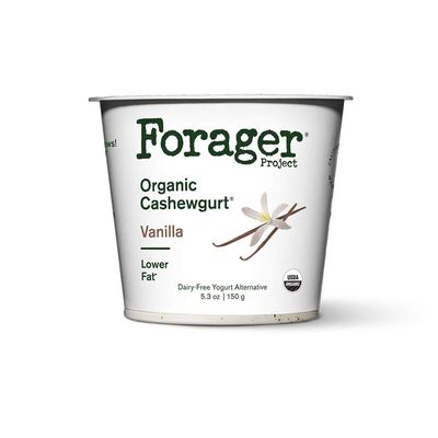 Forager Dairy-Free Usda Organic Vanilla Cashewgurt, 5.3 Oz (Pack Of 12)