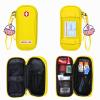 EpiPen Medical Carrying Case Insulated, Travel Medication Organizer Bag Emergency Medical Pouch, Fits 2 EpiPens, Asthma Inhaler, Anti-Histamine, Auvi-Q, Allergy Medicine Essentials, Bright Yellow view 2