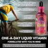 USDA Organic Ultra Max B12 | Superdose 7500mcg Vitamin B12 Liquid Drops | B12 as Methylcobalamin| Max 98% Absorption Rate | Promotes Energy| Vegan, Non-GMO, Strawberry flavor -4oz view 4