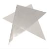 Cut Cello Medium Triangles Cellophane for Making Henna Cones - Food Grade - Crystal Clear view 1