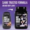 NutraBio 100% Whey Protein Isolate Protein Powder, 25g Protein with Complete Amino Acid Profile, Non-GMO, Soy & Gluten Free, Low Carb, Low Calorie Whey Protein Powder, Blueberry Muffin, 2 Lbs view 2