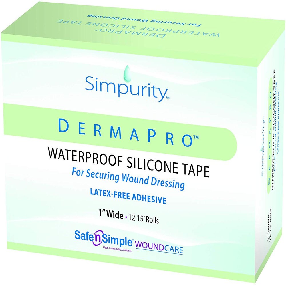 Safe n' Simple, Waterproof Silicone Tape, 1 inch X 15 Feet, per Roll (5)