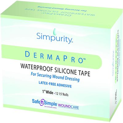 Safe n' Simple, Waterproof Silicone Tape, 1 inch X 15 Feet, per Roll (3)