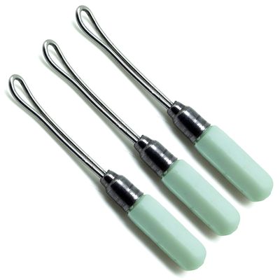 3 Pcs Superior Instruments Ear Cleaner White 6cm Veterinary Curettes Universal Instruments