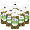 Al Dente Plant-Based Pasta Green Pea + Wild Garlic  Gluten-Free, Vegan, Non-GMO, Organic High Protein Pasta. Delicious And Versatile. Great for Pastas, Soups, Salads, and More 8oz Bags (Pack of 6) view 1