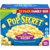 Pop Secret Microwave Popcorn, Movie Theater Butter, Flavor, 3.2 Oz Sharing Bags, 12 Ct view 1