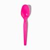 1000-Count Disposable Plastic Spoons Pink Color | Durable Party Spoons for Ice Cream & Desserts | Frozen Dessert Supplies view 1