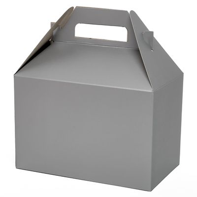 Paper Mart 100ea - 8 X 4-7/8 X 5-1/4 Platinum Gable Box
