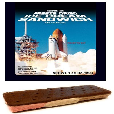 Freeze-Dried Neapolitan Ice Cream Sandwich - Space Ice Cream