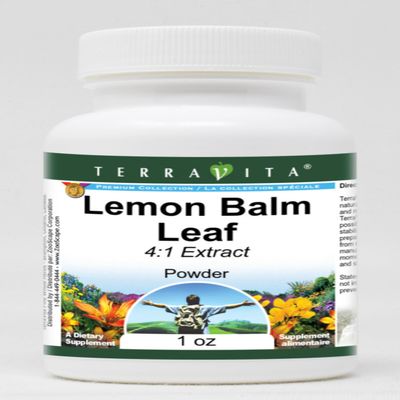 Lemon Balm Leaf 4:1 Extract Powder (1 oz, ZIN: 541257)