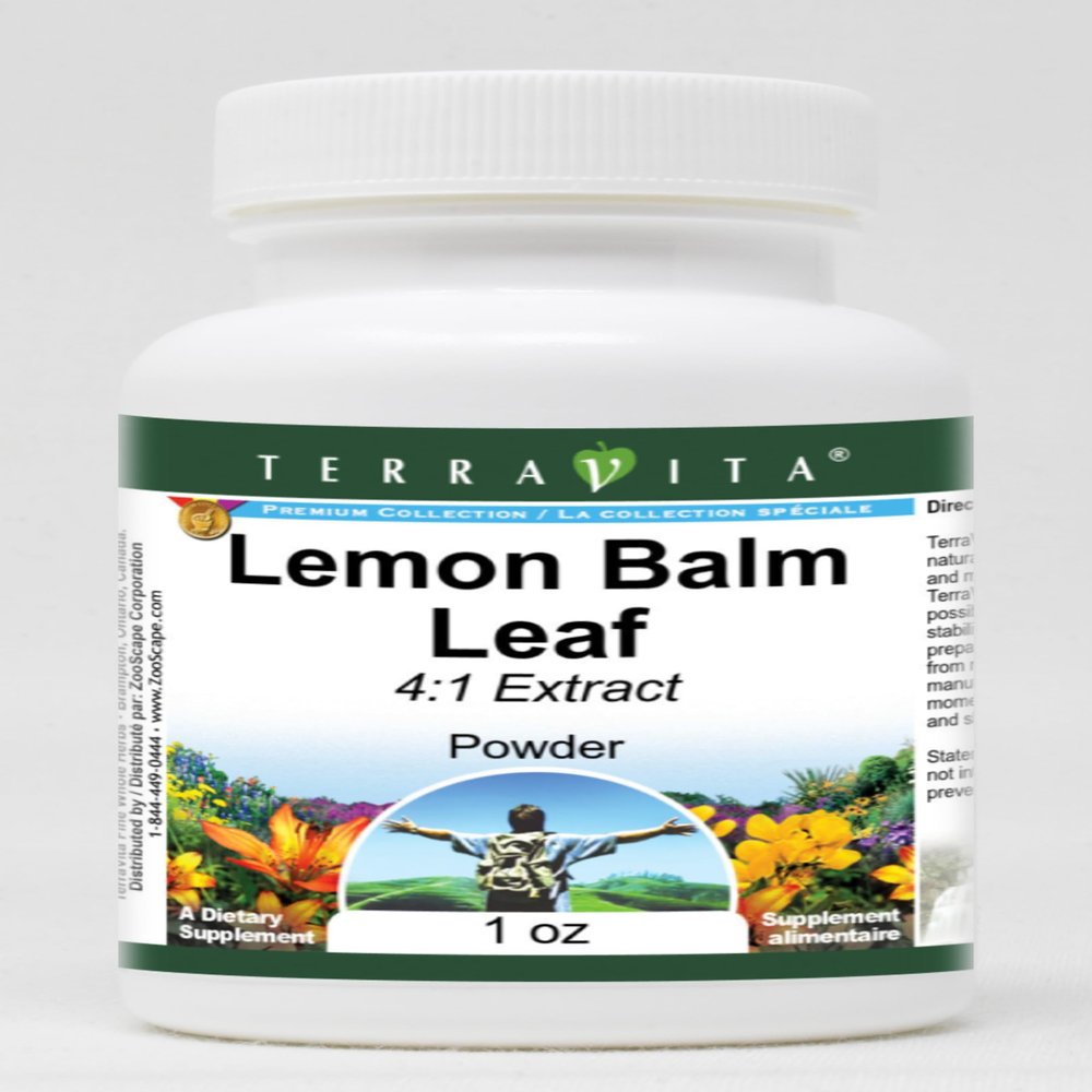 Lemon Balm Leaf 4:1 Extract Powder (1 oz, ZIN: 541257)