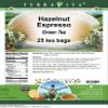 Hazelnut Espresso Green Tea (25 tea bags, ZIN: 542269) view 2
