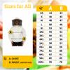 BEEATTIRE Beekeeping Jacket with Veil - Chest Zipper - 100% Cotton - New and Pro Beekeepers - Men/Women White - (M) view 3