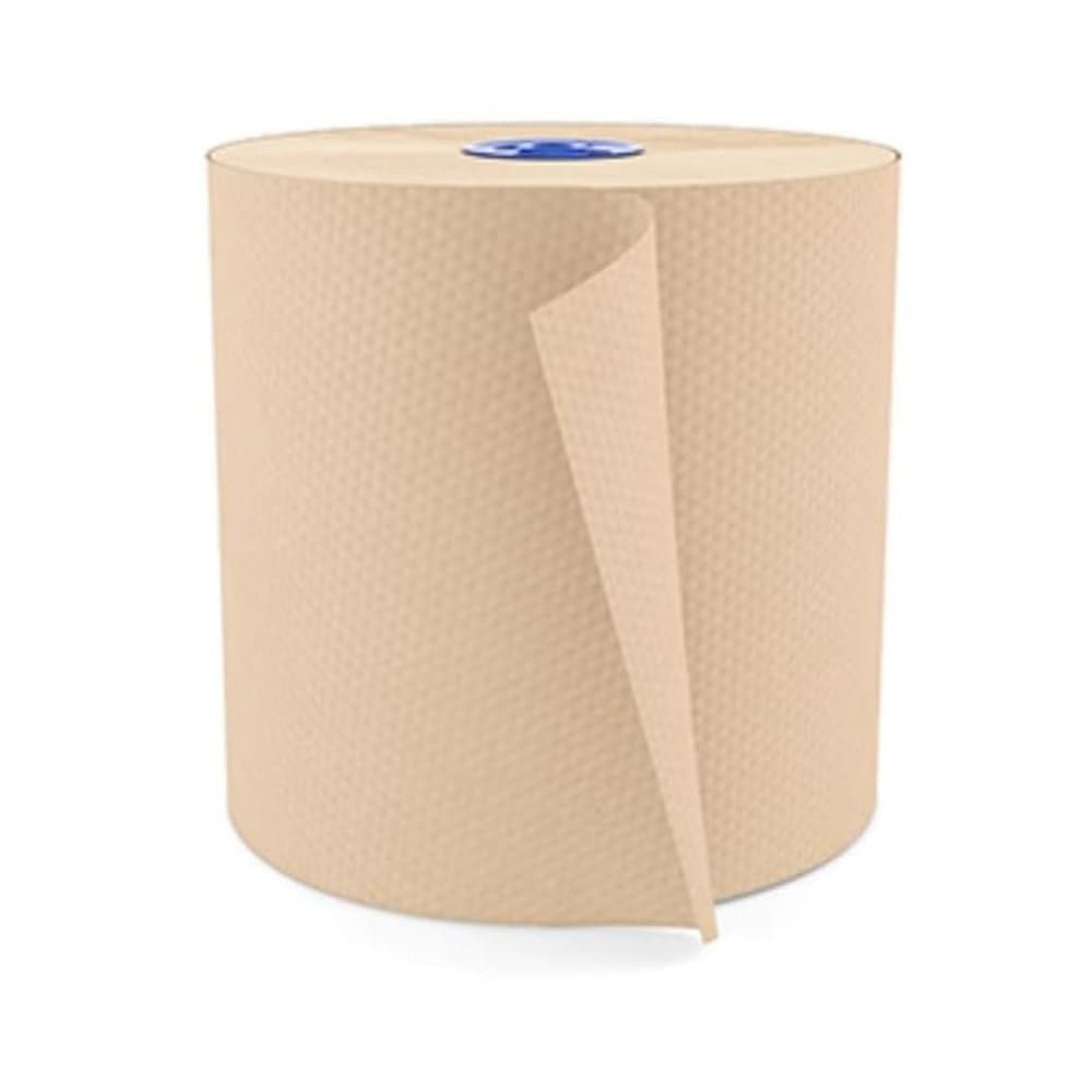 Perform Hardwound Roll Towels/Tandem Dispensers, 1-Ply, 7.5" x 1,050 ft, Natural, 6/Carton