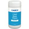 Carex CPAP Mask Wipes - 62 Count of Unscented CPAP Wipes for CPAP Masks view 1