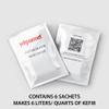 Yogourmet Kefir Starter (6 Pack) - Make Kefir at Home - Starter Culture - All Natural, Gluten Free, Kosher, Halal - 3 g Sachets view 2